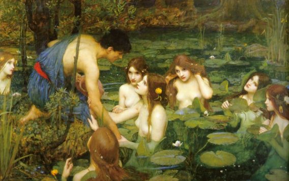 John William Waterhouse - Hylas And The Nymphs