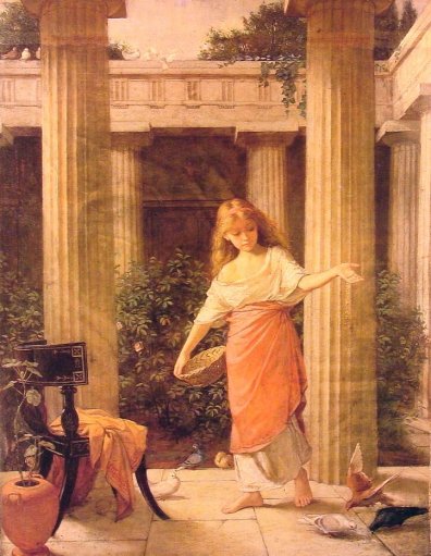 John William Waterhouse - In The Peristyle