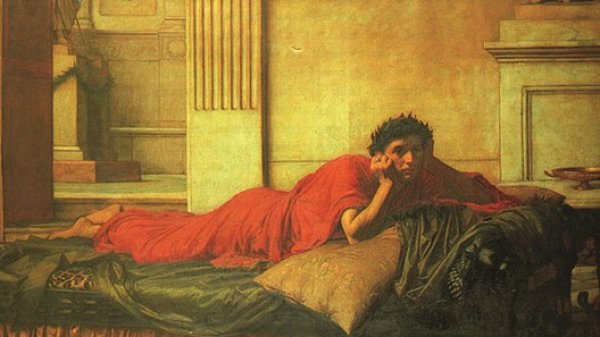 John William Waterhouse - The Remorse Of Nero After The Murdering Of His Mother