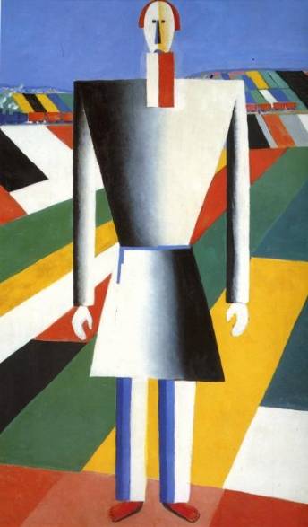 Kazimir Malevich - A Peasant In The Field