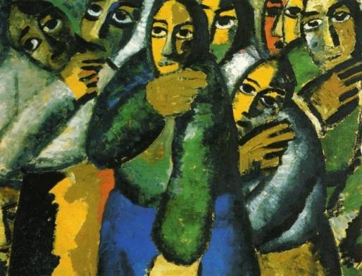 Kazimir Malevich - Peasant Women In Church