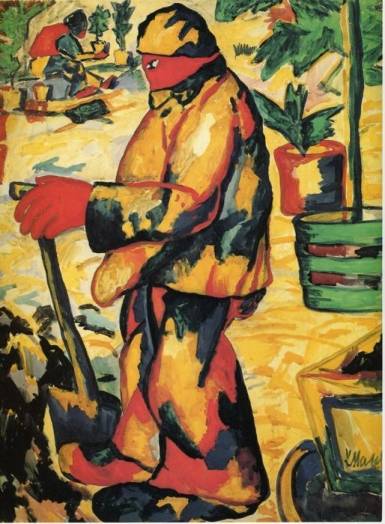 Kazimir Malevich - The Gardener