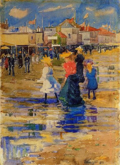 Maurice Prendergast - Revere Beach 2