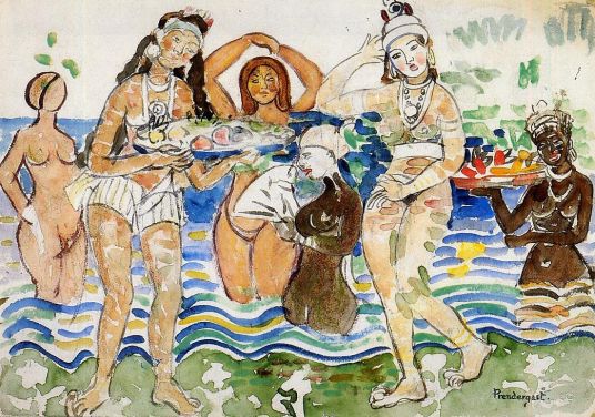 Maurice Prendergast - Sea Maidens