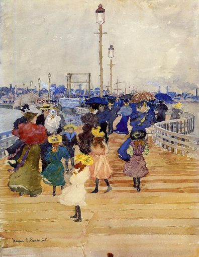 Maurice Prendergast - South Boston Pier