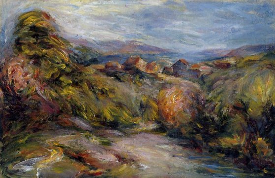 Pierre-Auguste Renoir - The Hills of Cagnes