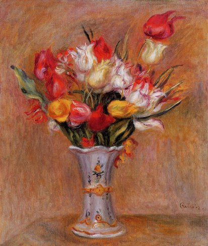 Pierre-Auguste Renoir - Tulips
