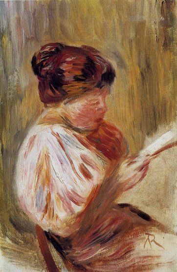 Pierre-Auguste Renoir - Woman Reading