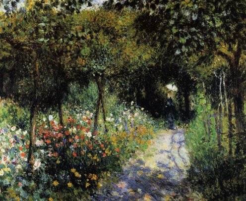 Pierre-Auguste Renoir - Women in a Garden