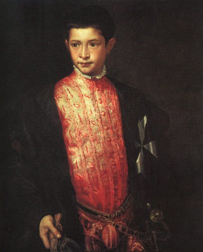 Titian - Portrait Of Ranuccio Farnese