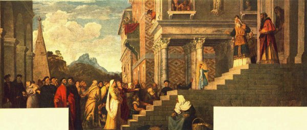 Titian - Presentation Of The Virgin At The Temple