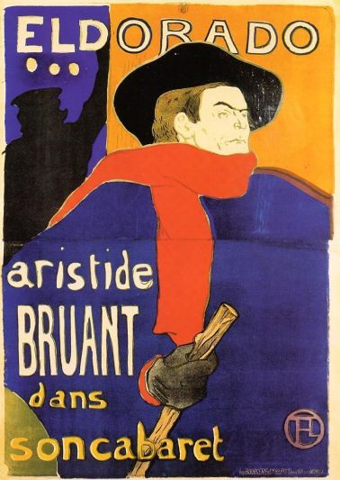 Toulouse Lautrec - Eldorado, Aristide Bruant