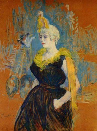 Toulouse Lautrec - The Clowness Cha-U-Kao