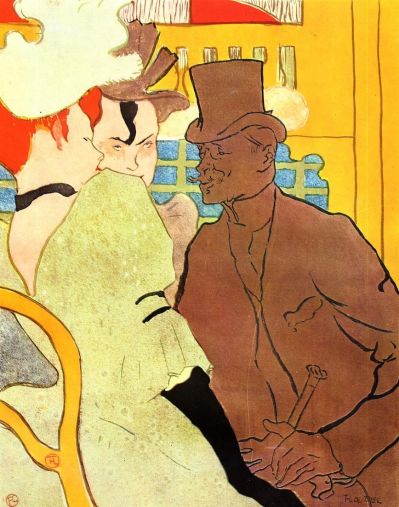 Toulouse Lautrec - The Englishman at the Moulin Rouge