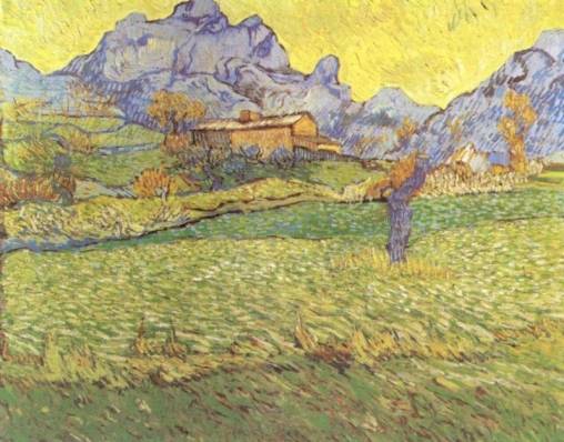 Vincent van Gogh - A Meadow in the Mountains - Le Mas de Saint-Paul