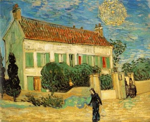 Vincent van Gogh - The White House at Night