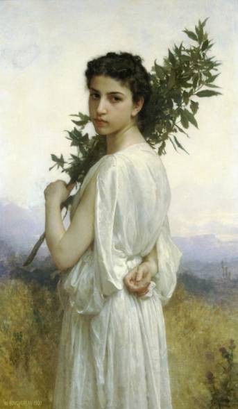 William Adolphe Bouguereau - Laurel Branch