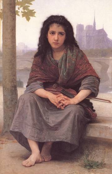 William Adolphe Bouguereau - Le Bohemienne