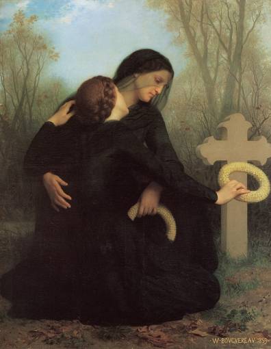 William Adolphe Bouguereau - Le jour des morts