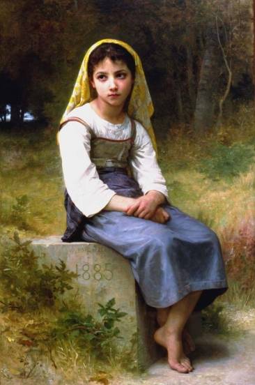 William Adolphe Bouguereau - Meditation