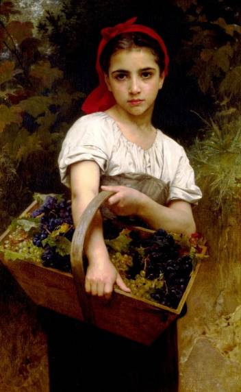 William Adolphe Bouguereau - The Grape Picker