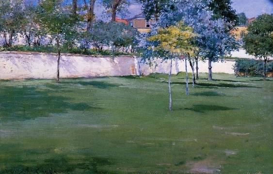 William Merritt Chase - Brooklyn Navy Yard