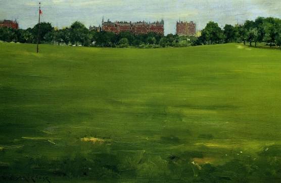 William Merritt Chase - The Common, Central Park