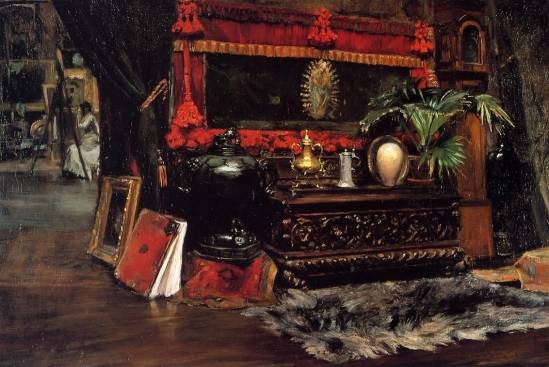 William Merritt Chase - The Inner Studio, Tenth Street