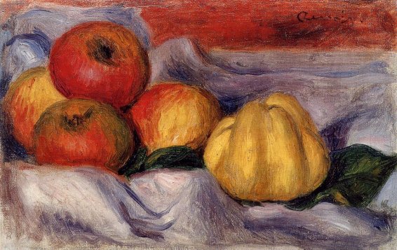 Pierre-Auguste Renoir - Still Life with Apples