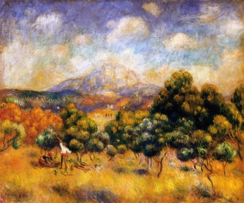 Pierre-Auguste Renoir - Mount Sainte-Victoire