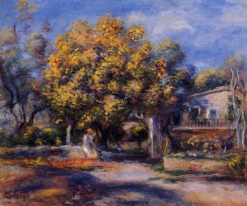 Pierre-Auguste Renoir - Houses at Cagnes 02