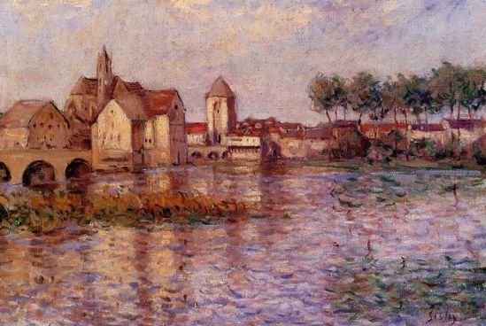 Alfred Sisley - Moret-sur-Loing 4