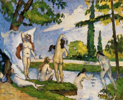 Paul Cezanne - Bathers 2