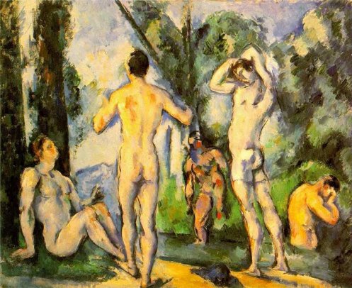 Paul Cezanne - Bathers 3