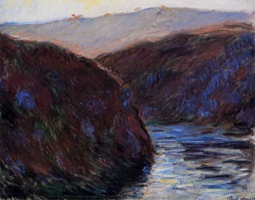 Claude Monet - Valley of the Creuse, Evening Effect