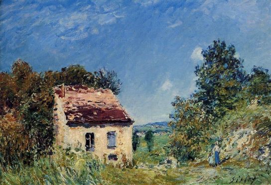 Alfred Sisley - Abandoned House 2