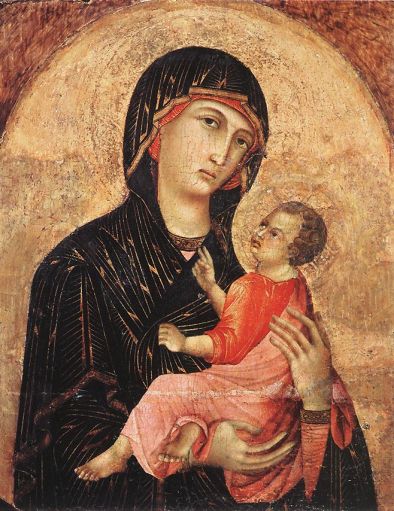 Duccio di Buoninsegna - Madonna and Child 2