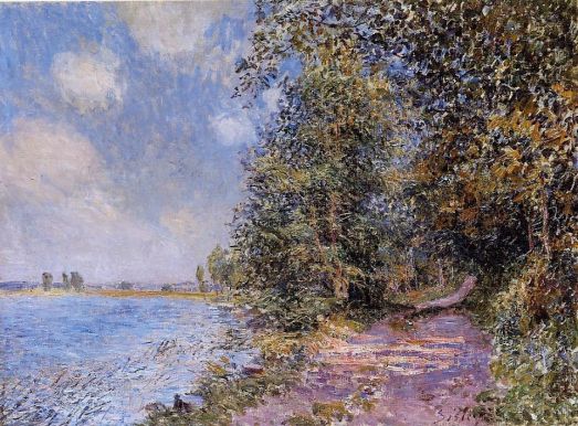 Alfred Sisley - August Afternoon near Veneux