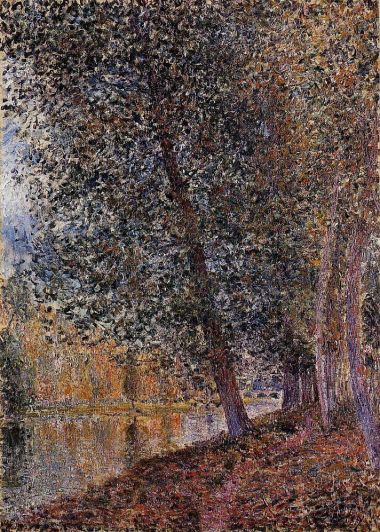 Alfred Sisley - Banks of the Loing, Autumn