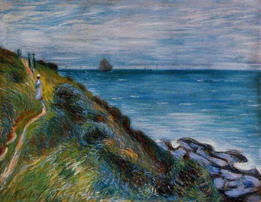 Alfred Sisley - On the Cliffs, Langland Bay