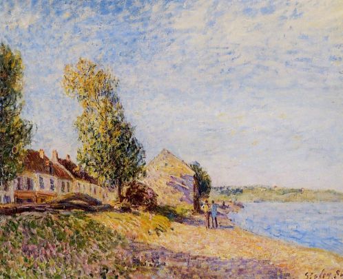 Alfred Sisley - Saint-Mammes 1