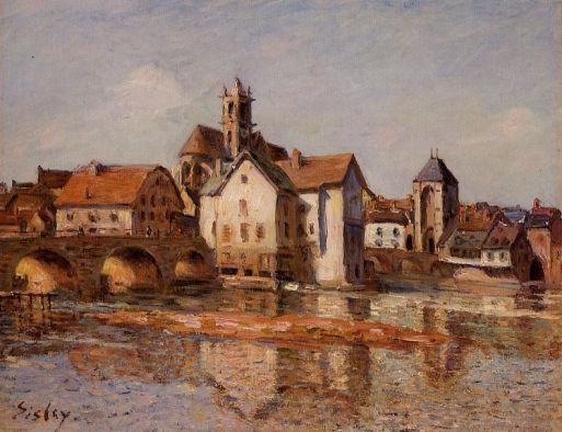 Alfred Sisley - The Moret Bridge 1