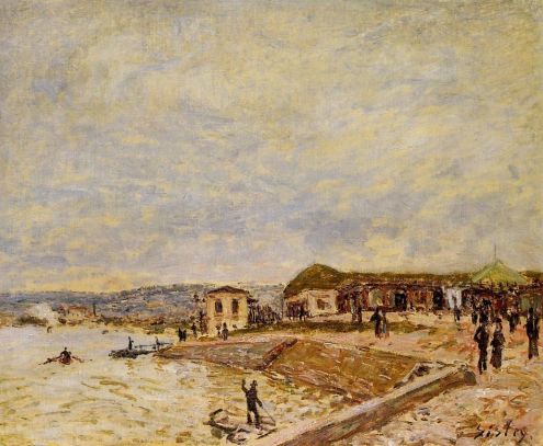 Alfred Sisley - The Seine at Daybreak