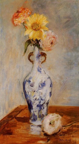 Berthe Morisot - The Blue Vase