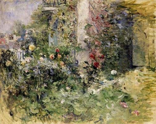 Berthe Morisot - The Garden at Bougival