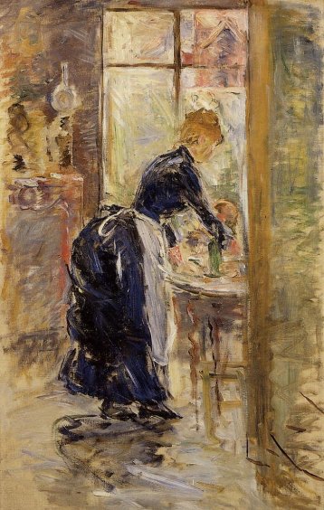 Berthe Morisot - The Little Maid Servant