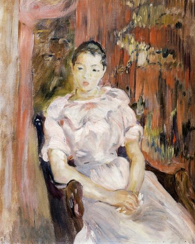 Berthe Morisot - Young Girl Resting