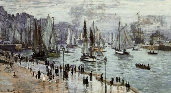 Claude Monet - Fishing Boats Leaving the Port of Le Havre