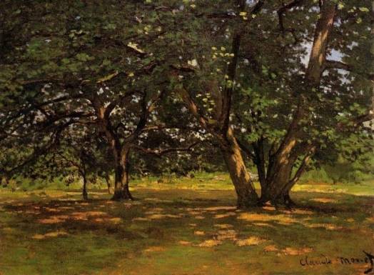 Claude Monet - Fontainebleau Forest