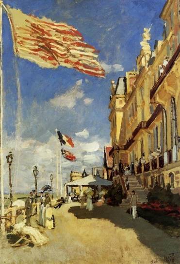 Claude Monet - Hotel des Roches Noires, Trouville